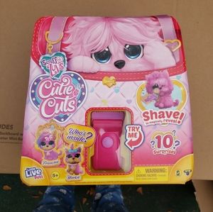 Scruff A Luvs Cutie Cuts Little Live Pets Shave To Magically Reveal Pet NEW BOX